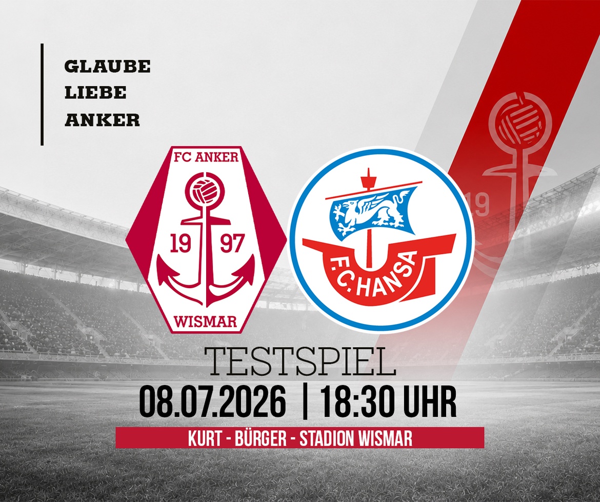 FC Anker Wismar - F.C. Hansa Rostock Testspiel